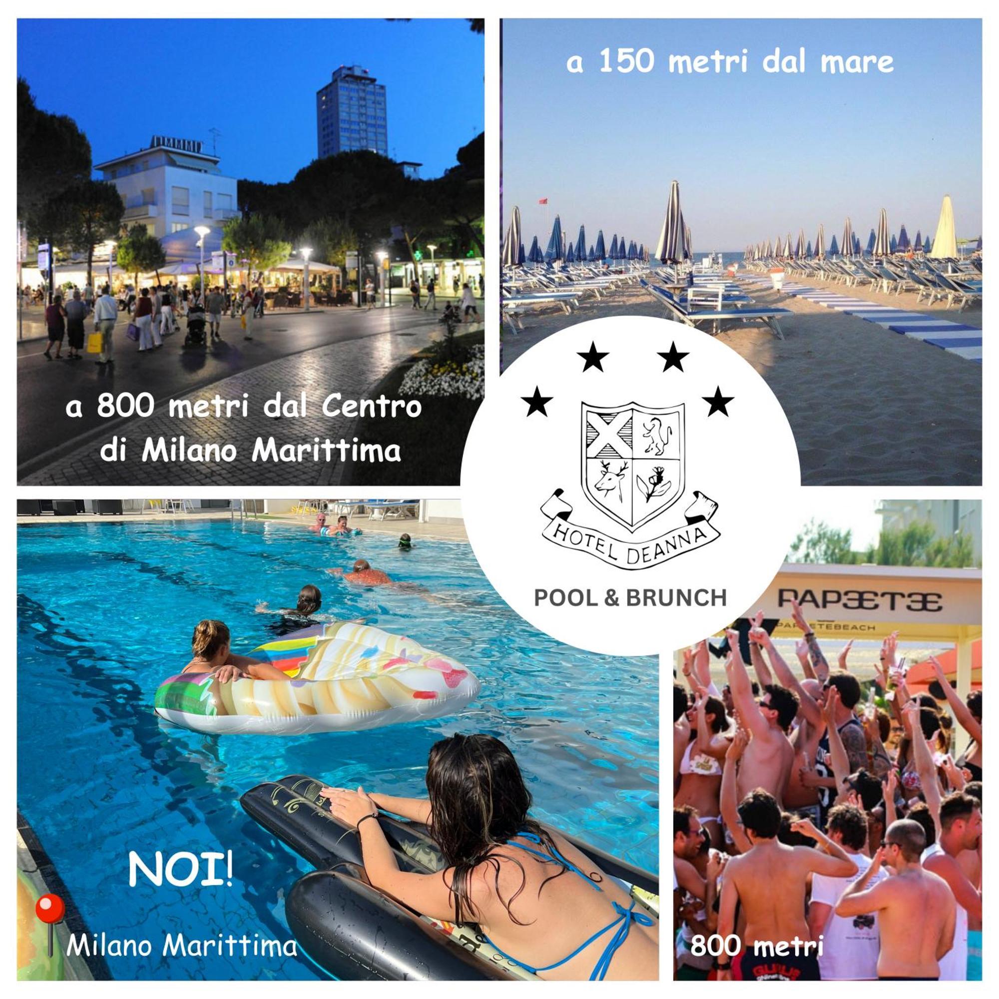 G&D Hotel Deanna Pool&Brunch Milano Marittima Exteriér fotografie